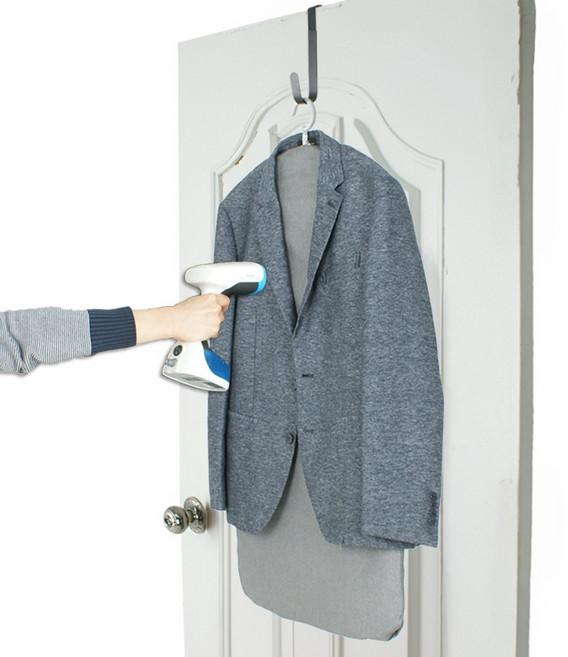 핸디 스팀 다리미 폴더매트 다리미판 + 도어 후크