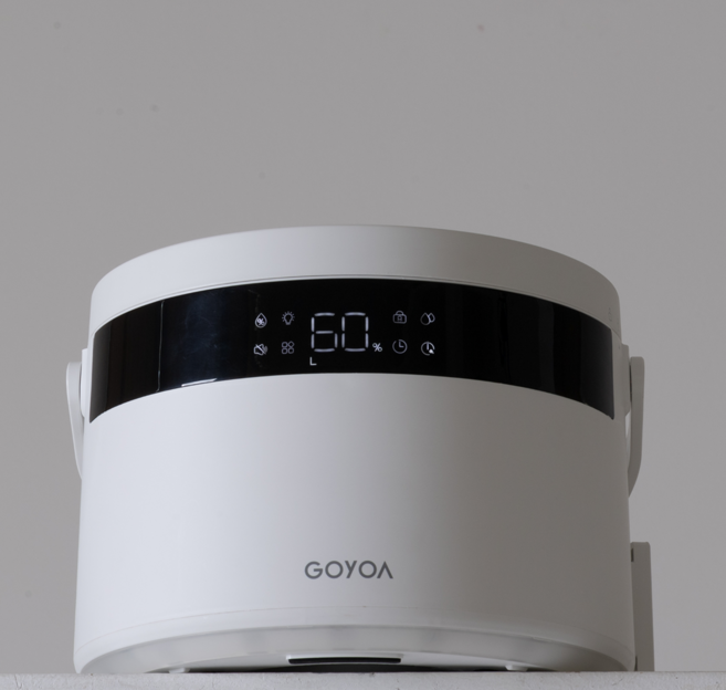 [2026 NEW] 가열식 가습기 저소음 대용량 무드등 프리미엄 신생아 아기 가습기 4L, 화이트