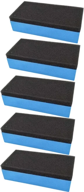 자동차 스폰지 브러시 세라믹 코팅 연마 왁스 나노 어플리케이터 패드 바디 유리 보수 도구 1 개 30, 03 5pcs