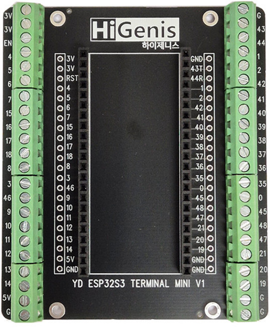 ESP32-S3 YD ESP32S3 미니 터미널 변환 보드 단자대 쉴드