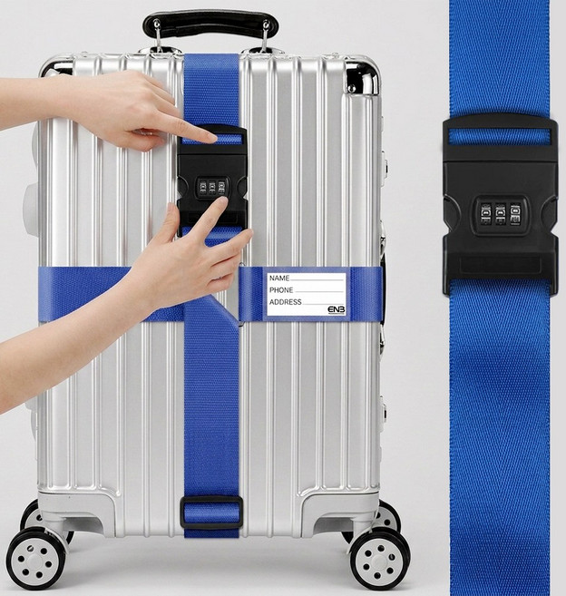 이엔비 TSA 여행 캐리어 가방 잠금 스트랩 벨트