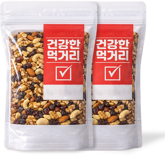 새봄푸드 프리미엄 믹스너츠 1kg 2개