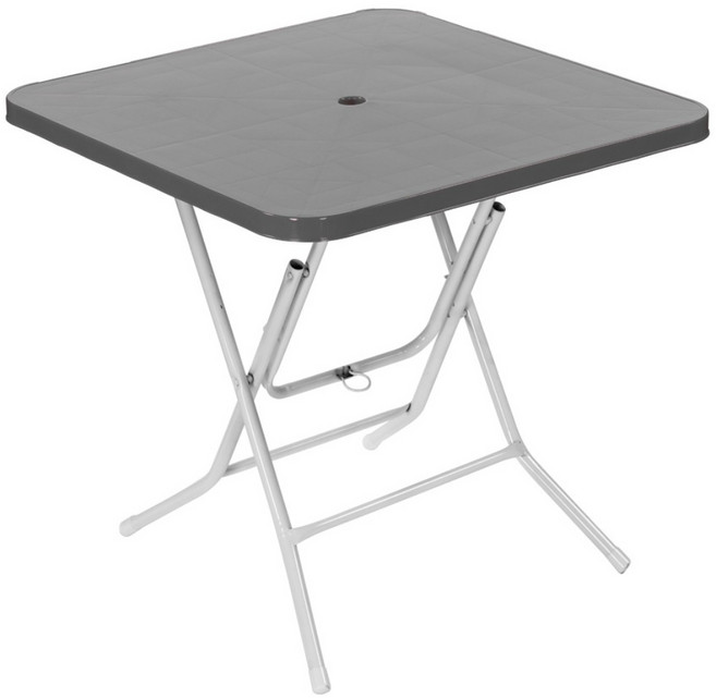 플라스틱테이블 사각테이블 야외테이블 편의점 포장마차 간이 접이식, 그레이