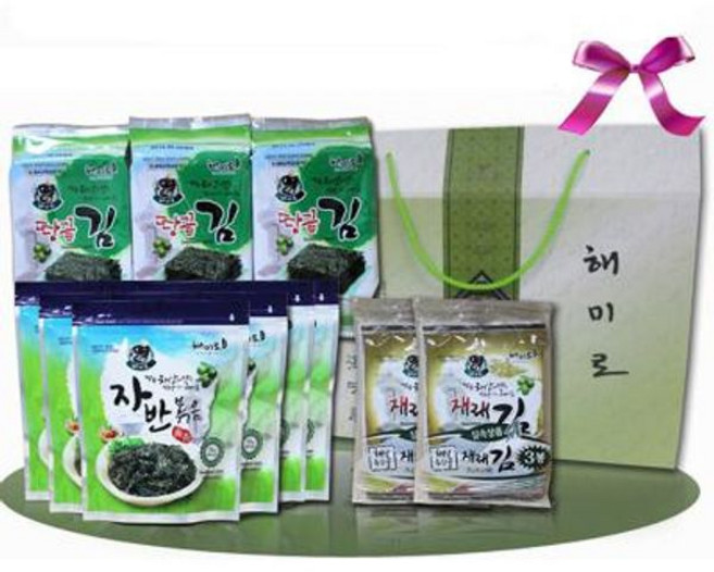 해미로 땅끝의 맛 그대로 김선물세트 2호 CH1375348, 1개