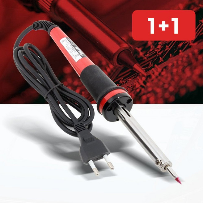 전기 인두기 ZD 70RA 납땜 인두 전자 수리 1+1, 1개, one  전기인두ZD70RA