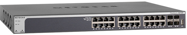 넷기어 XS728T 24포트 10G 기가비트 + 10G 4SFP 스위칭허브, 1개