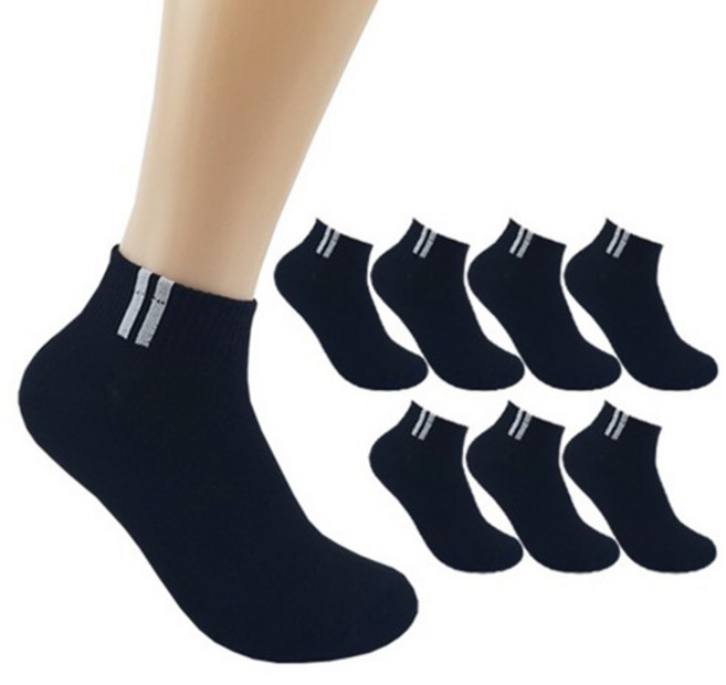 더베이직 남성용 프리미엄 포인트 챔프 단목 양말