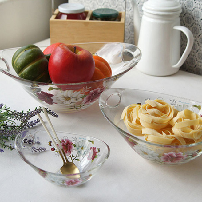 cocooning 이탈리아 Diamant 빙수 디저트볼 화채 샐러드볼, 대, 1개