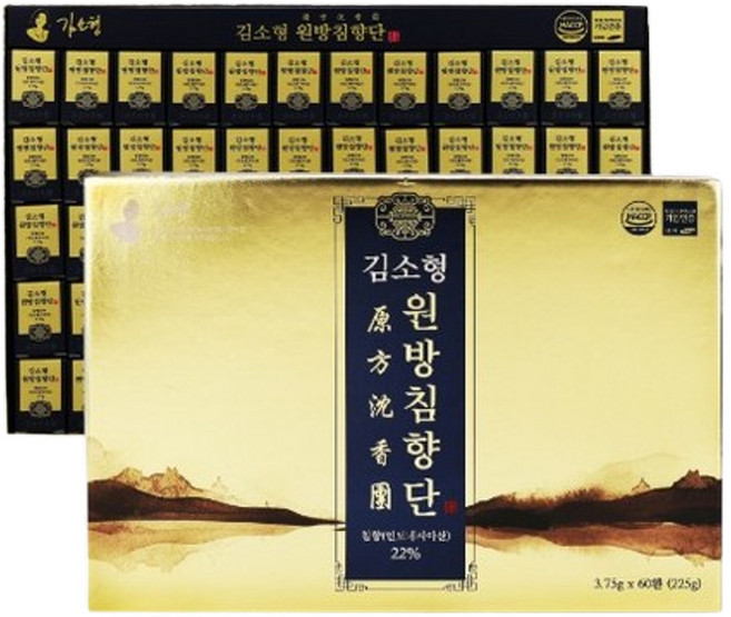 김소형 원방침향단 3.75g x 100환 침향환, 2개