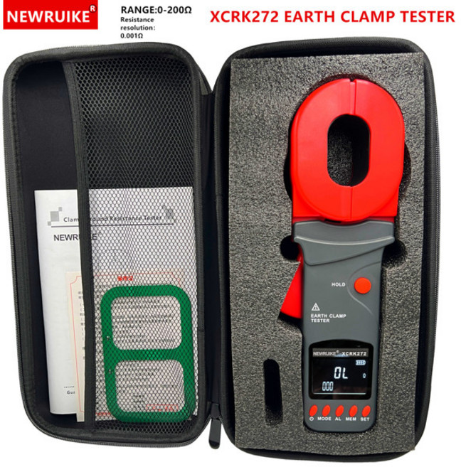 FR2000A+ 시리즈 접지 저항 테스터의 디지털 클램프 번개 보호, 04 NEWRUIKE 272 200ohm