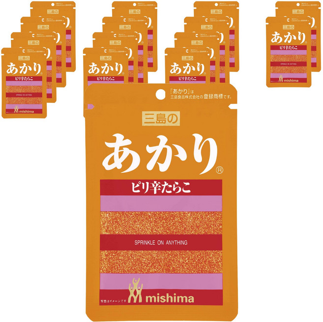 mishima 三島食品 Arcari 辣味明太子, 15個, 12g