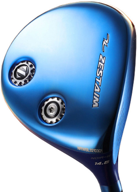 제스타임 누아르 블루 남성 비거리 골프채 페어웨이 우드 3번 5번, 14.5도, SR