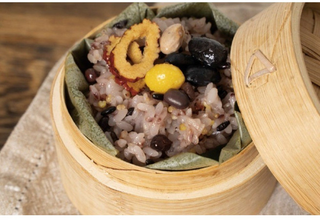 [국내산 재료] 간편 든든 수제 오곡 영양 연잎밥, 5개, 180g