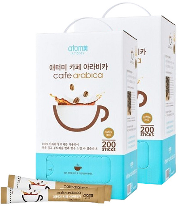 애터미 카페 아라비카 2ea, 12g, 200개입, 2개