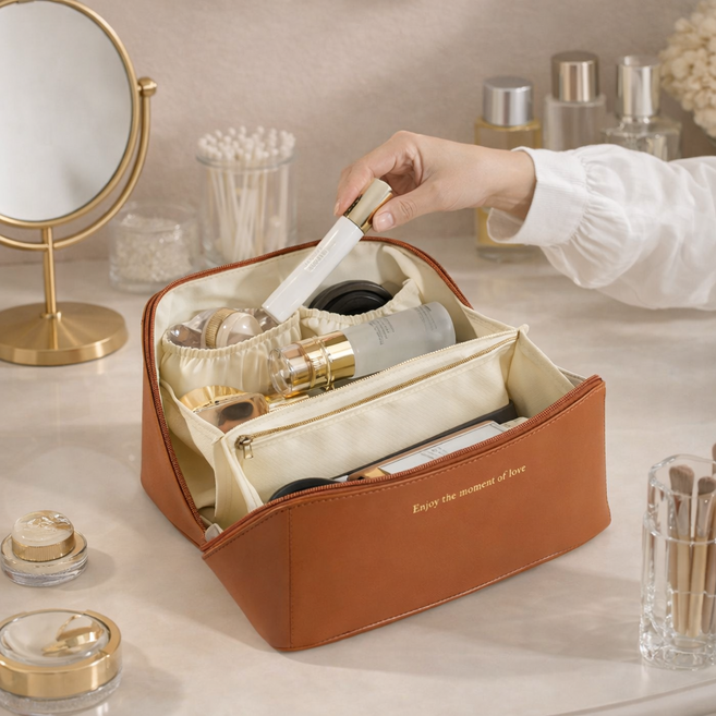 벨로르 분리수납 화장품 파우치