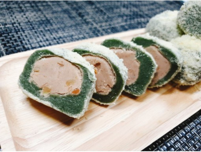 [사랑방식품] 쑥두텁찹쌀떡 [원산지:상세설명에 표시], 30개, 55g