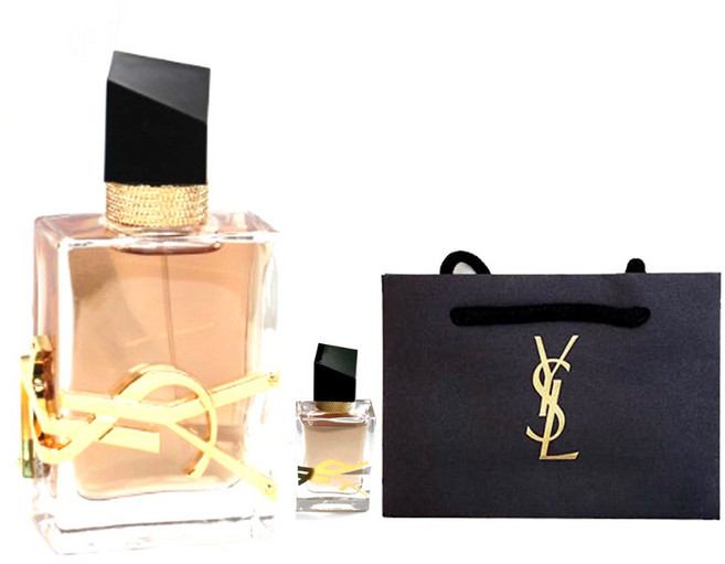 입생로랑 리브르 플라워 & 플레임 90ml + 7.5ml (백화점정품 쇼핑백), 1개