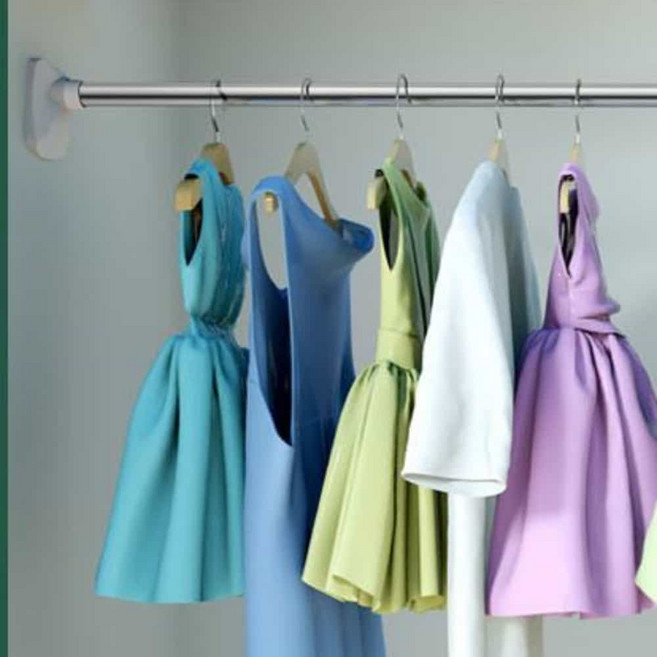 압축봉행거 옷걸이 압축봉 옷장 길이조절봉 옷걸이봉, 5호 129-240cm