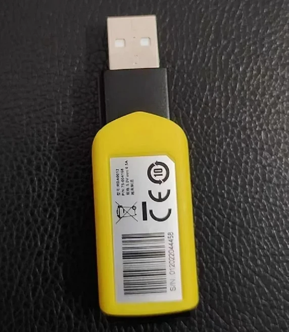 Corsair RGB HS80 USB 수신기용 교체용 헤드폰 부품 Virtuoso XT Void Pro Elite용 무선 게임용 어댑터, 1) YELLOW