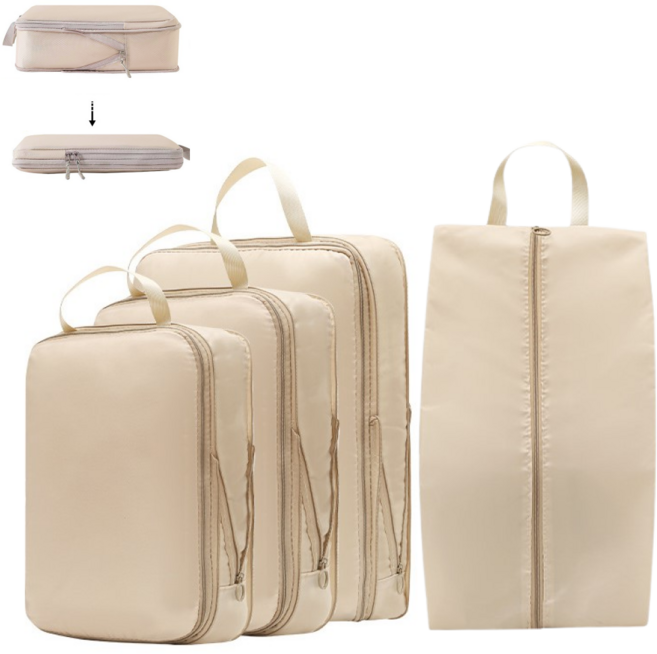 라멜리 여행용 압축 파우치 4종세트