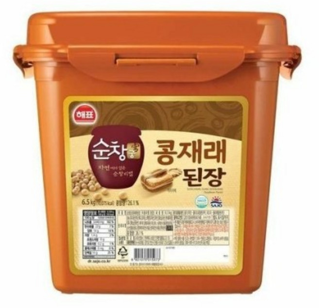 순창궁 콩재래된장, 6.5kg, 1개