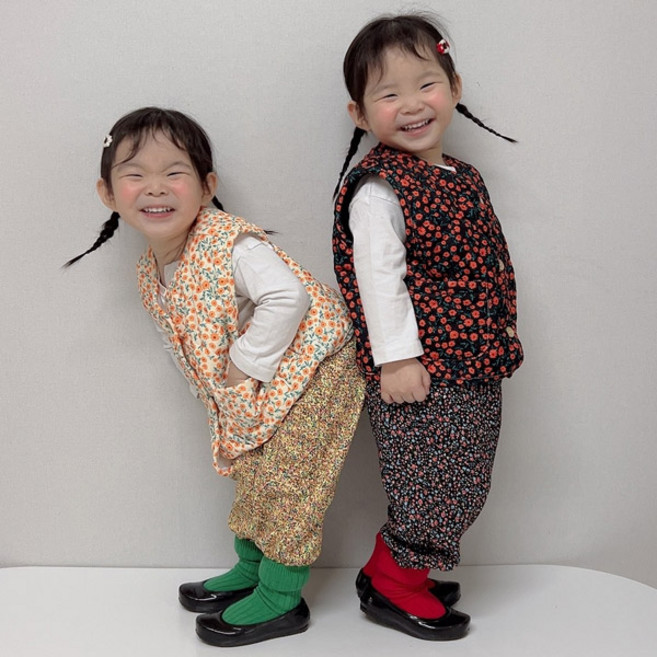 아이스토리키즈 국내제작 할미꽃 봄고쟁이 유아동바지