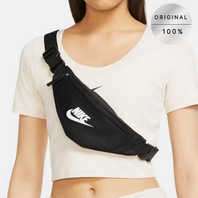 [국내정품] 나이키 러닝벨트 미니 헤리티지 웨이스트백 남녀공용 데일리 슬링백 자전거 힙색