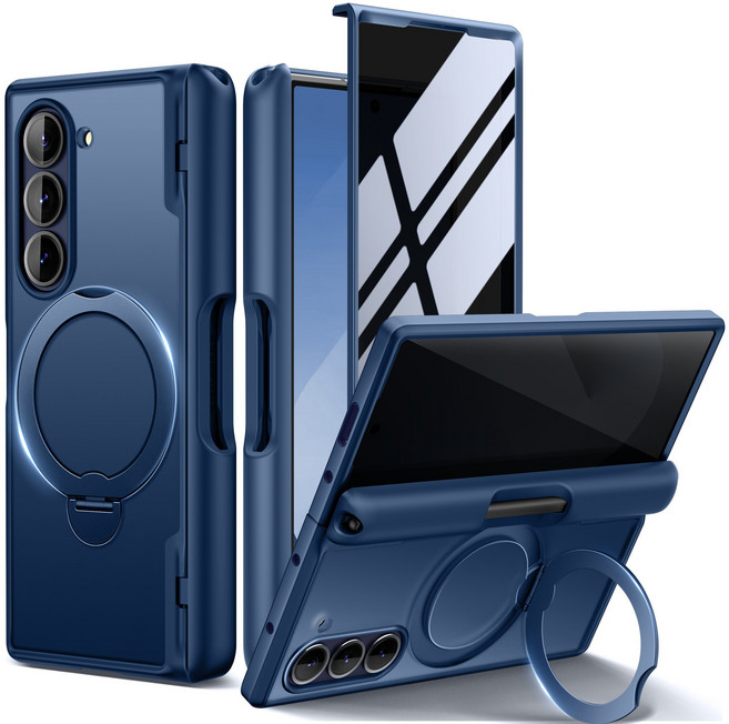 모보시 맥세이프 360도 회전 링 거치대 힌지 보호 펜커버 슬림 풀커버 휴대폰 케이스