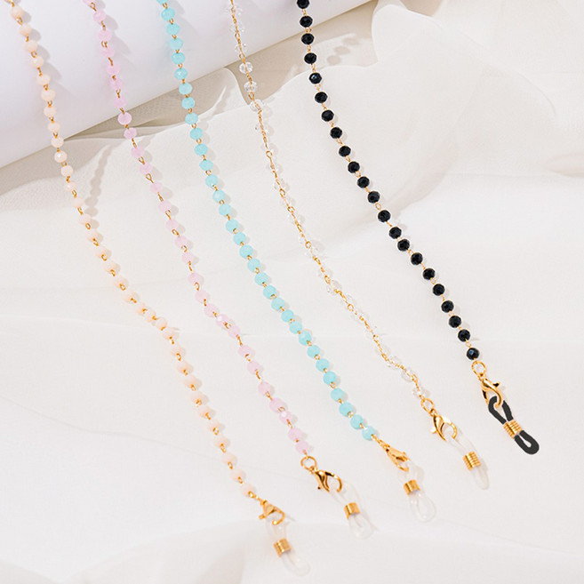 비즈 안경줄 마스크 스트랩 줄 체인 5색 안경닦이