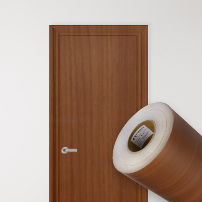 퀸하우징 방문 현관문 단색 인테리어필름 문 시트지, 20. 체리 DWQ411