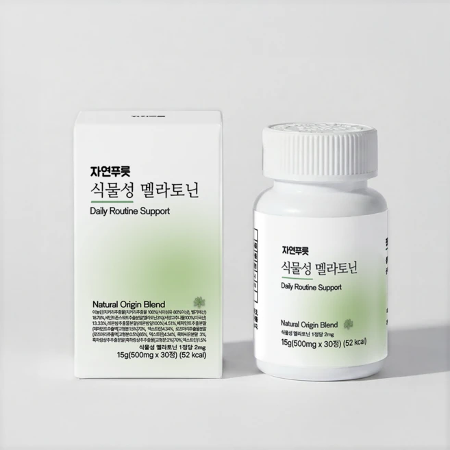 자연푸릇 식물성 멜라토닌 2mg 함유 식약청인증 HACCP, 1개, 30정 - 쿠팡