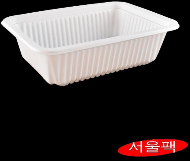 AJ-191455 실링용기 (21호) 분식포장 600개, 백색