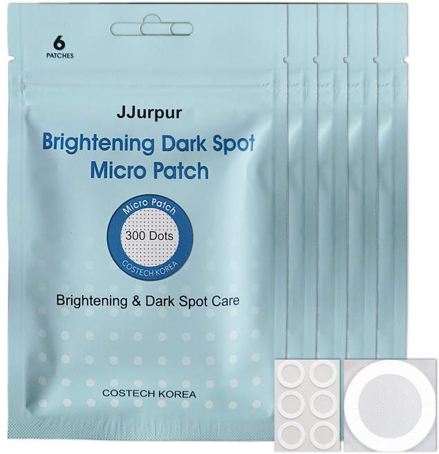 기미패치 검버섯 주근깨 잡티 제거 마이크로 니들 패치, 5개, 6개입