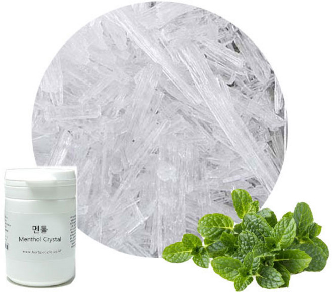 허브인] 멘톨 크리스탈 (Natural Menthol Crystal), 25g, 1개