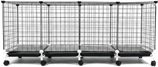 KCJ 닭 케이지 닭장 병아리 야외 실내 와이드, 1개