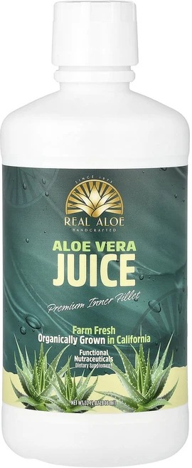 헁복하고 건강하세요 Real Aloe 알로에베라즙 946ml(32fl oz) 늘 챙기셔야합니다, Real Aloe 알로에베라즙 946ml32fl oz, 1개, 946ml - 쿠팡