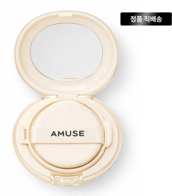 [정품] / 수분장벽과 황사 미세먼지 방지특허 안티 폴루션 효능 || 어뮤즈 듀 젤리 마스터 쿠션 리필 기획 (본품+리필 증정), 1개, 클린