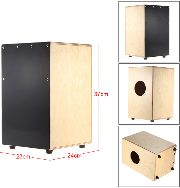 Decdeal 나무상자북 백화 나무 23 * 24 * 37cm, 1개