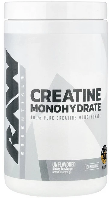 로 뉴트리션 Raw Nutrition 필수 영양소 크레아틴 일수화물 무맛 510g18oz125125원산지:기타, 510 g, 510g, 1개 - 쿠팡