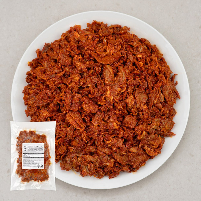 아워홈 돼지오돌뼈불고기 1kg 돼지불고기 오돌뼈볶음, 1개