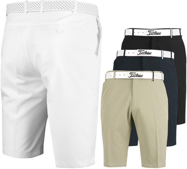 럭스골프 남성 솔리드 베이직 반바지 NBE2M505