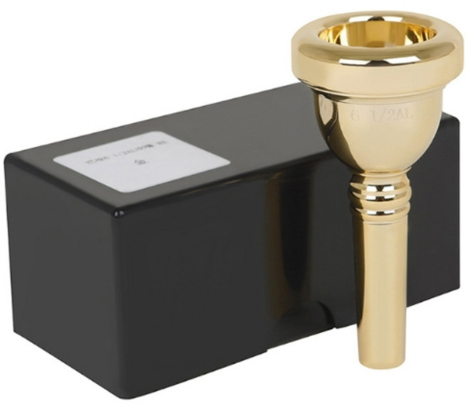 트롬본 연주자를 위한 이상적인 프로 황동 마우스 피스 트롬본 연주자를 위한 트레이너 선물