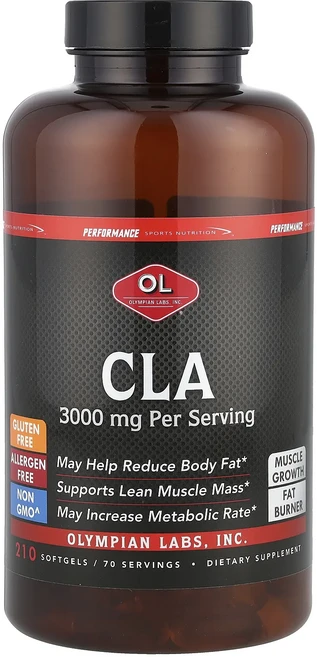 절실히 몸관리가필요한시기 Olympian Labs CLA 소프트젤 210정(소프트젤 1정당 1000mg) 프리미엄할인상품입니다, OlympianLabsCLA소프트젤210정소프트젤1정당, 1개 - 쿠팡