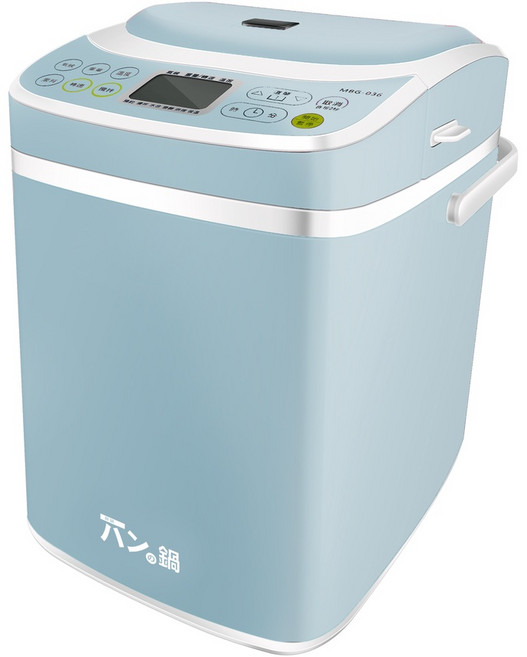 麵包機 第六代 MBG-036s 三色，買就送刮板－パンの鍋（胖鍋）, 月白藍(陶鍋款)