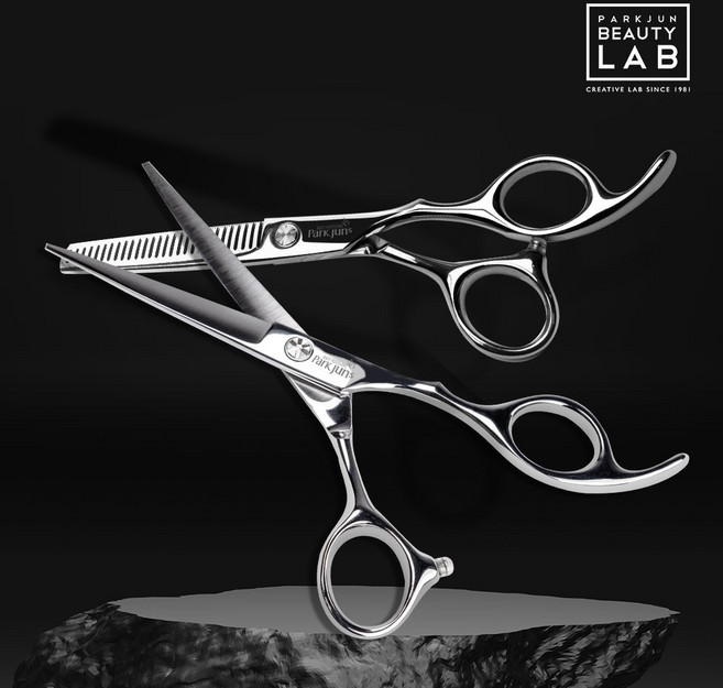 박준 프로페셔널 전문가용 헤어 커팅/틴닝 미용가위 (택1), 1개, 03. 박준 프로페셔널 커팅+틴닝가위 SET