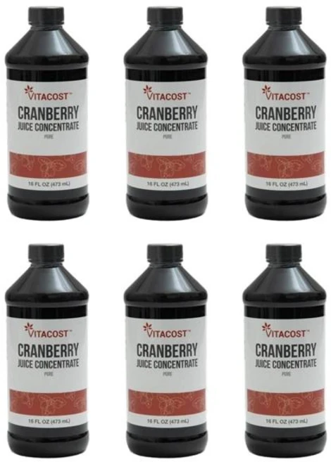 비타코스트 크랜베리 주스 컨센트레이트 퓨어 473ml, 6개 - 쿠팡