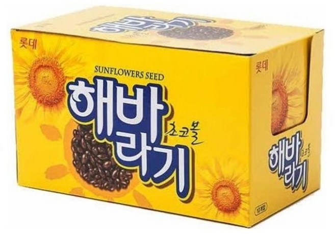 롯데 해바라기초코볼30g x 10개 1EA