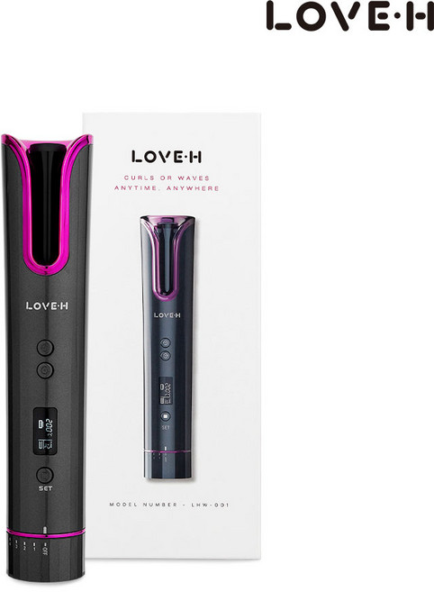 무선 웨이브 아이롱 봉고데기, 러브에이치 무선 자동고데기