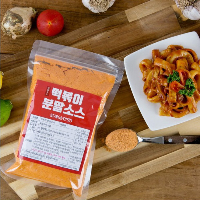얌얌푸드 프리미엄 로제 떡볶이 분말소스 500g, 상품선택, 로제(매콤한맛)