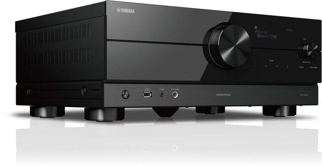 야마하 AV 리시버 AVENTAGE RX-A2A(B) 7.1ch Dolby Atmos DTSX 네트워크 오디오 하이레조 대응 블랙